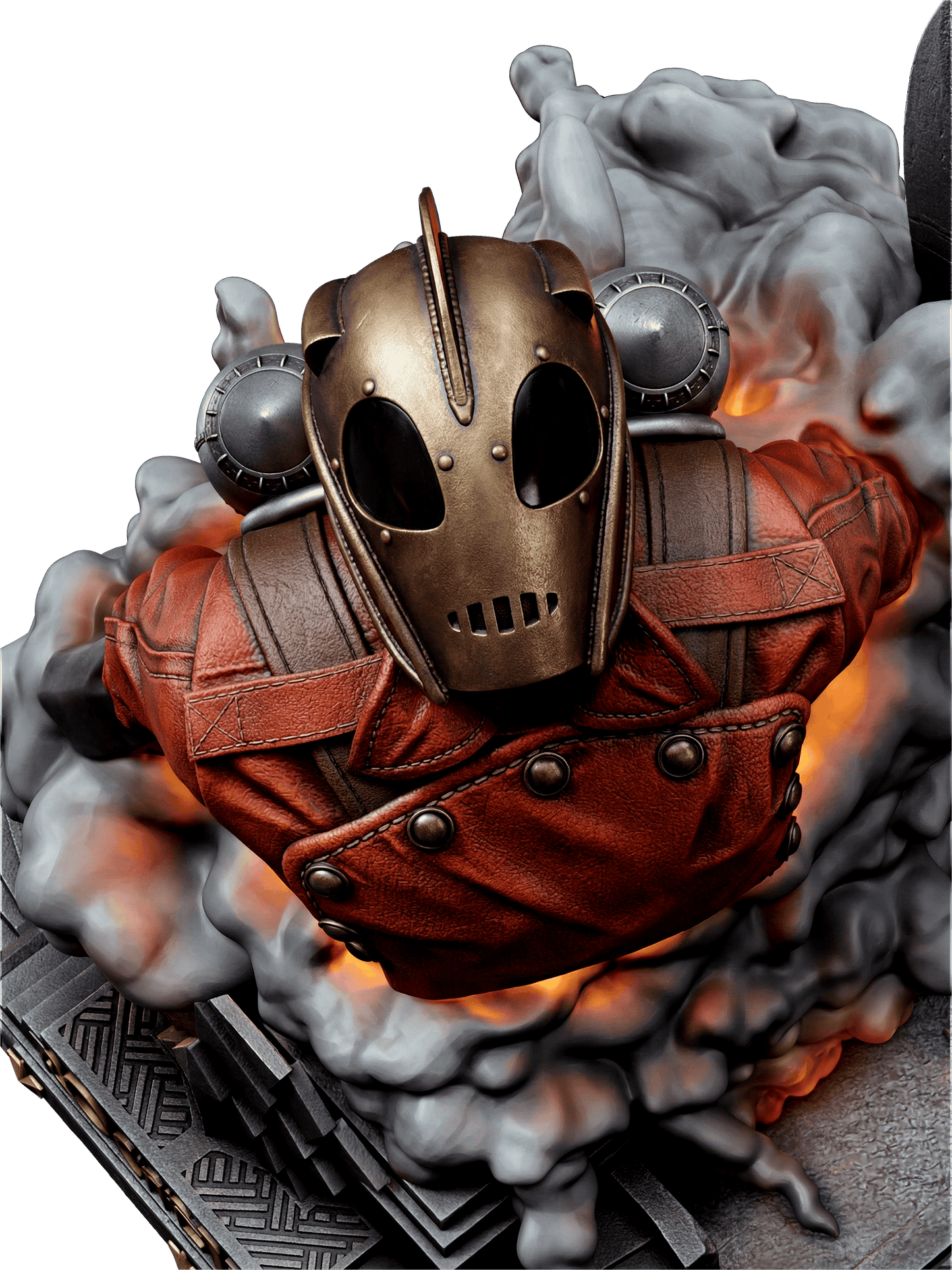 The Rocketeer - Portrait Bust - 4 or 8 scale - 3D Model Kit - Fan Art