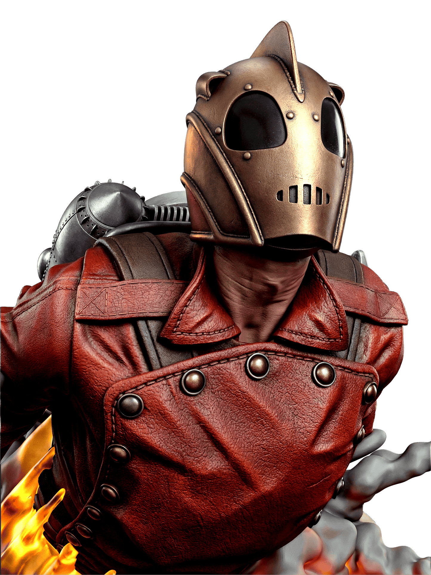 The Rocketeer - Portrait Bust - 4 or 8 scale - 3D Model Kit - Fan Art