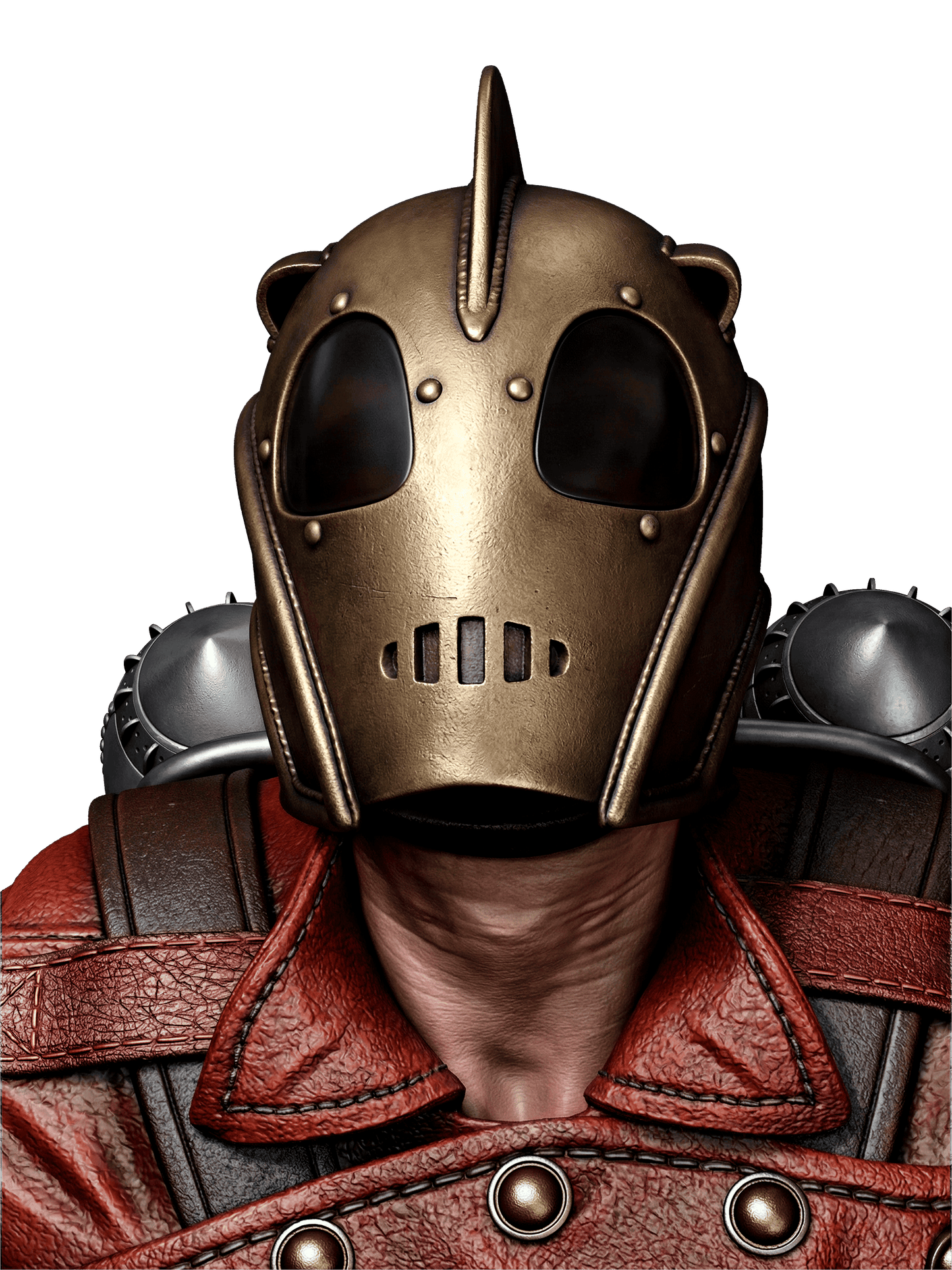 The Rocketeer - Portrait Bust - 4 or 8 scale - 3D Model Kit - Fan Art