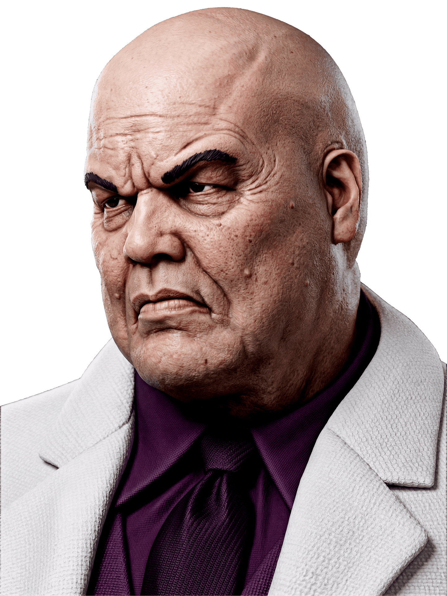 Kingpin (Fan Art) Sculpt - 1:6 and 1:12 scale 3d Printed Model Kit