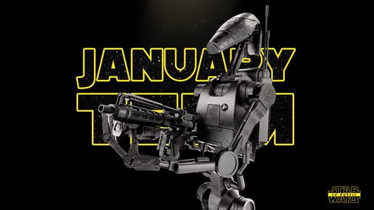 Combat Droid B1 Sculpture (Fan Art) - 1:6 or 1:12 Scale (340mm or 170mm) - 3D Printed