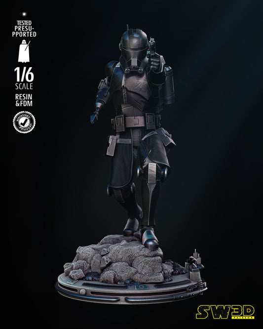 Echo Sculpt (Fan Art) Star Wars - 6 or 12 Scale - 3D Print kit