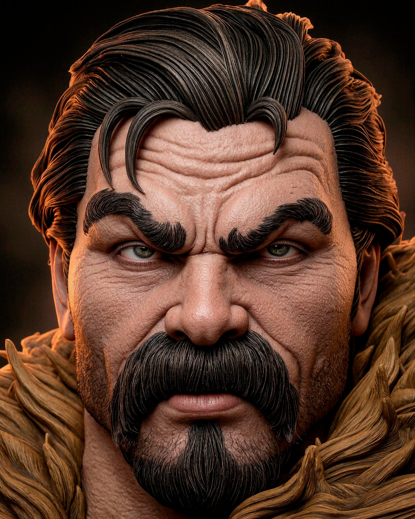 Kraven (Kraven's Last Hunt) Sculpt -3d Printed Model Kit - Fan Art