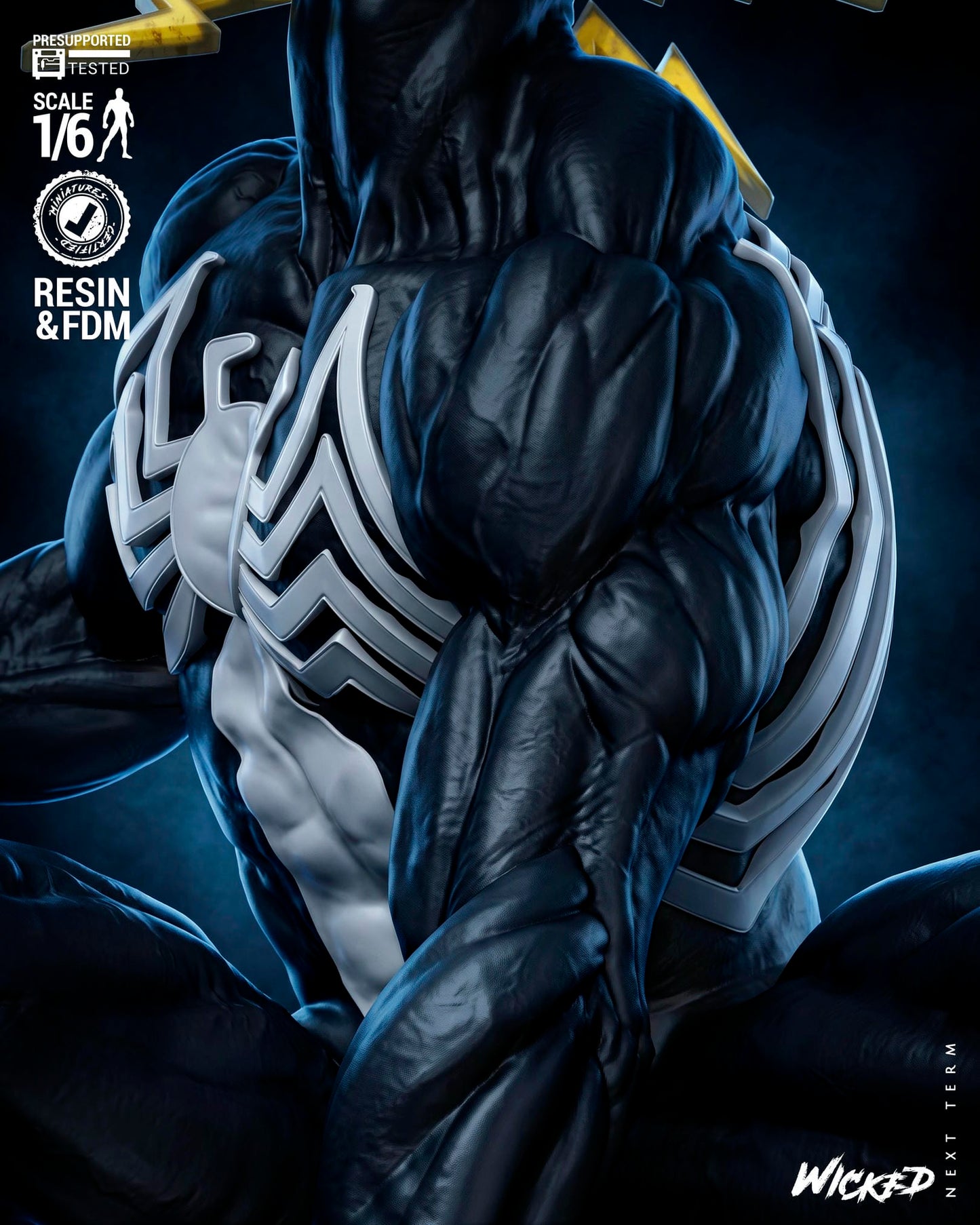 Spider-man (Kraven's Last Hunt) Sculpt -3d Printed Model Kit - Fan Art