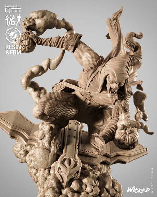 Hobgoblin (Fan Art) Sculpt - 1:6 and 1:12 scale 3d Printed Model Kit