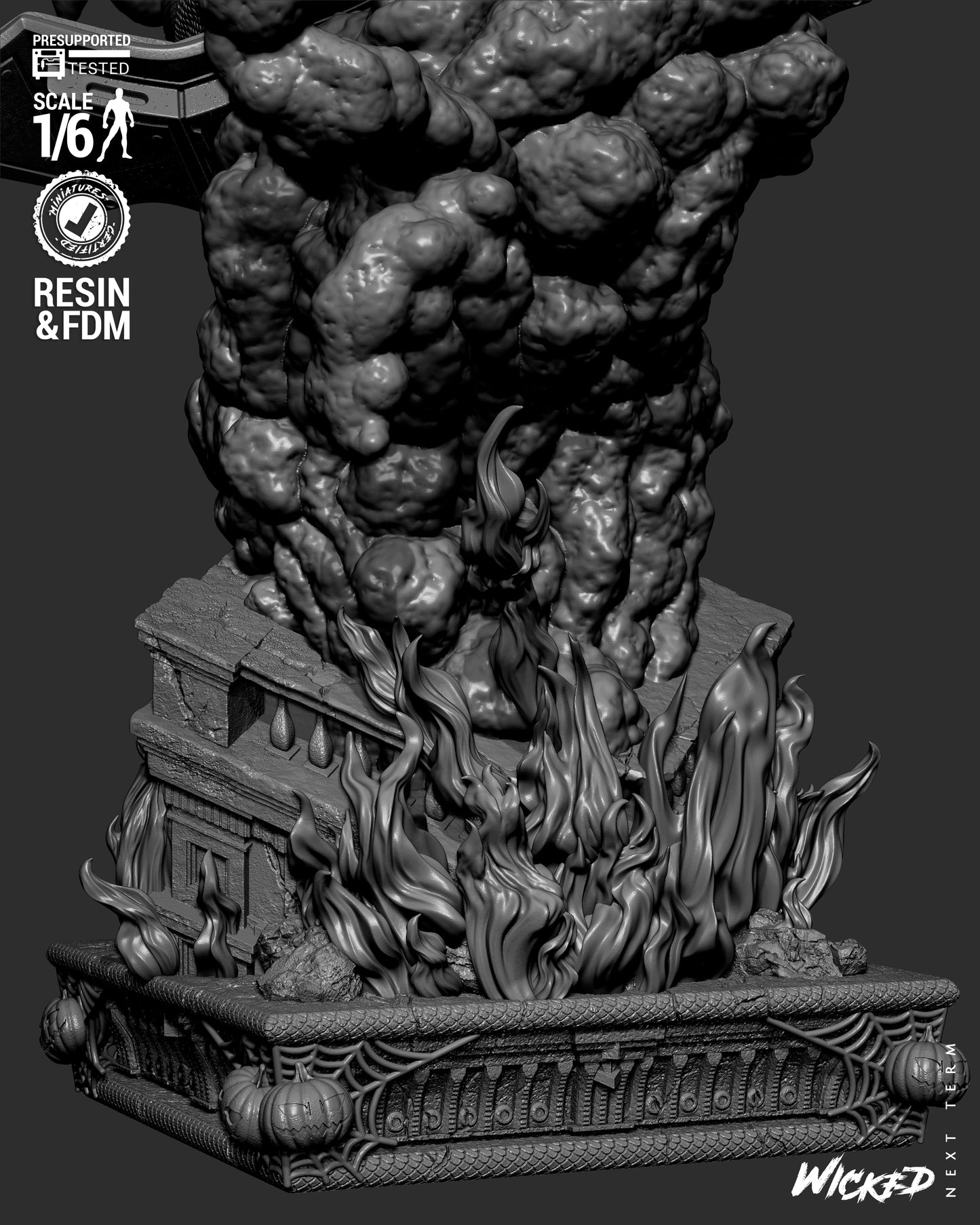 Hobgoblin (Fan Art) Sculpt - 1:6 and 1:12 scale 3d Printed Model Kit