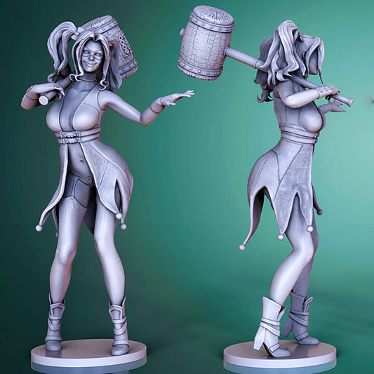 Harley Quinn 3D Model Statue - 208mm
