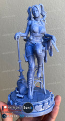 Harley Quinn 3D Model Statue - 10th Scale