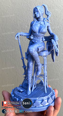 Harley Quinn 3D Model Statue - 10th Scale