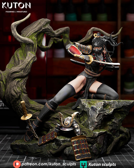 Kurohana - 3D Printed Model Kit - 1:10 Scale