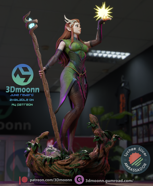 Kayleth (Vox Machina) - 3d Printed 1:6 model kit (Fan Art)