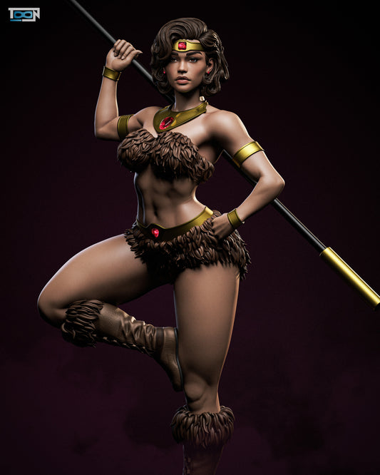Diane - D&D 3D Printed Statue Model Kit - 6 Scale