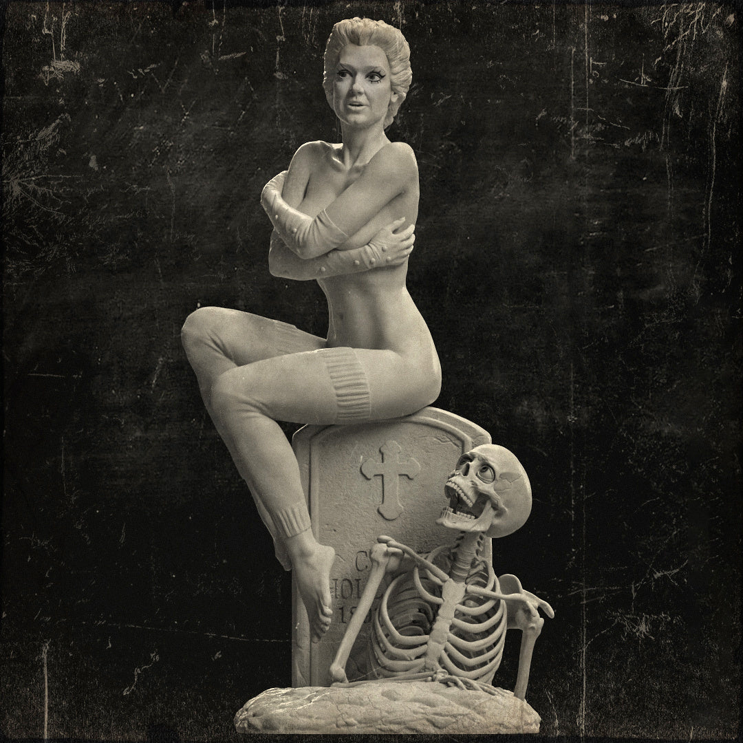 Trash - Return of the Living Dead - 3d Printed Model Sculpture
