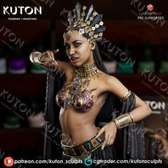 Akasha Queen of the Damned - 3D Printed Fan Art - Full Figure / Bust (Kuton)