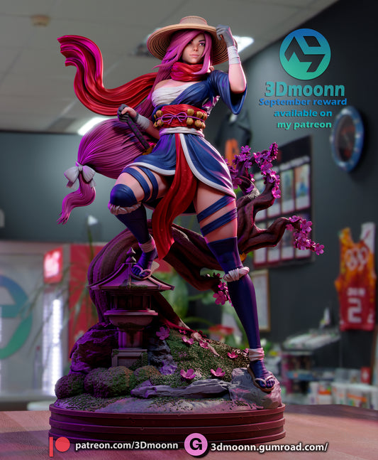 Psylocke Sculpt - 1:6 scale 3d Printed kit