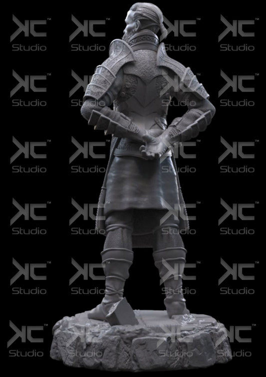 Kindri - God of War - 308mm - 3D Printed Model Statue Kit