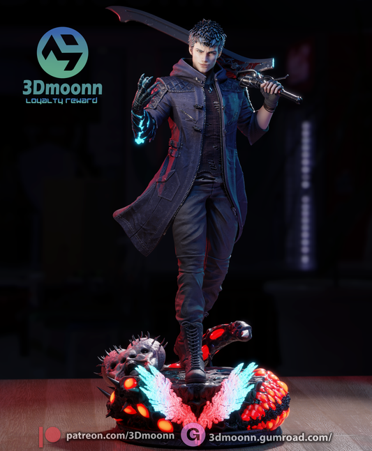Nero (Devil May) - 3d Printed 1:6 model kit (Fan Art)