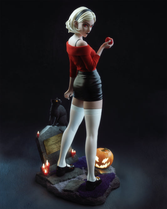 Sabrina - 3D Printed Model Kit - 9 and 6 Scale Statue