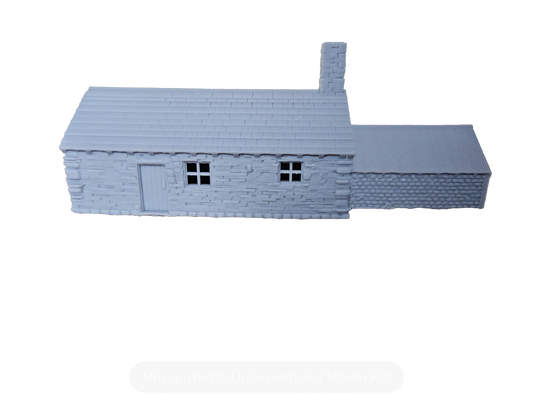 OO Gauge - Farm Cottage - Building / Scenery Layout
