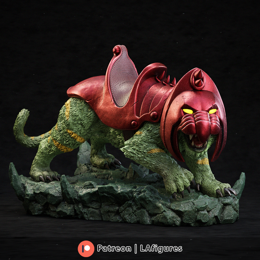 Battle Cat (He-Man) Statue - Fan Art -  10 or 12 scale - 3D Print