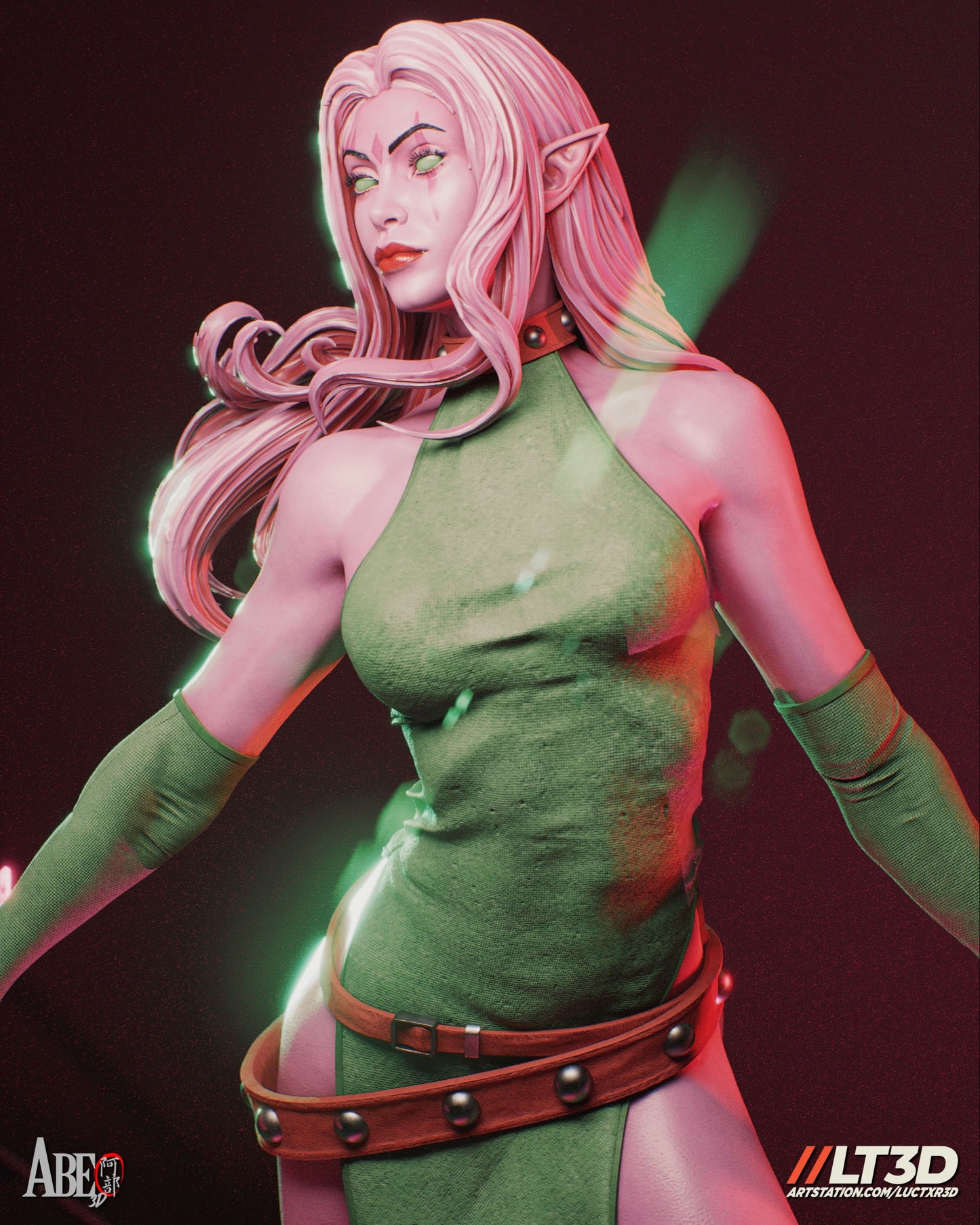 Blink- 3D Printed Statue - 4 Scale - Model Kit