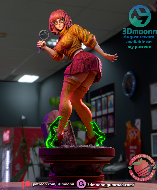 Velma (Scooby-Doo) - 3d Printed 1:6 model kit (Fan Art)