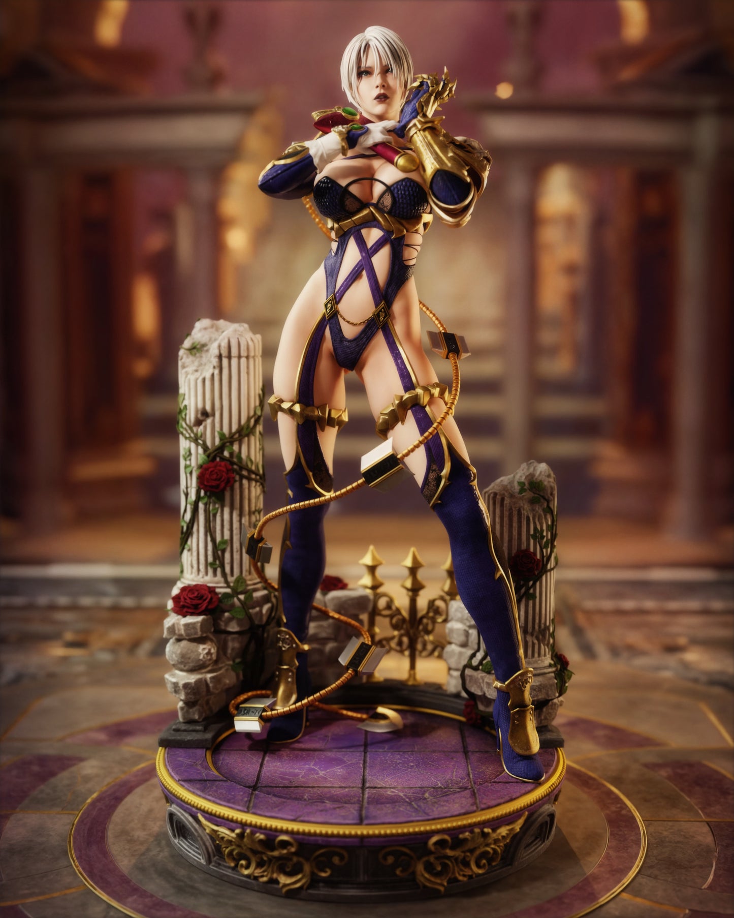 Ivy valentine - 3D Printed Statue Model Kit - 6 Scale