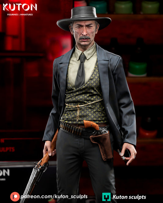 Colonel Mortimer (For a Few Dollars More) - 3D Printed Model Kit - Fan Art