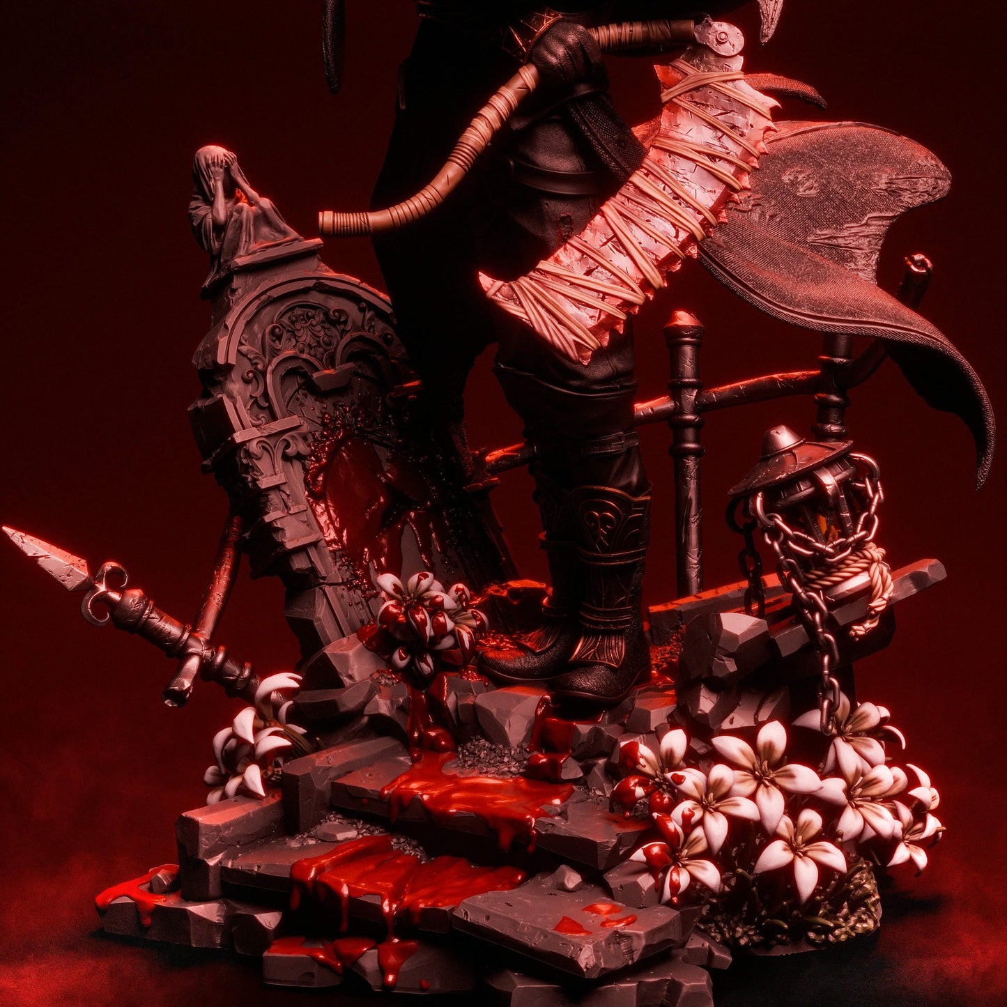 The Hunter - 3D Printed Model Statue Kit -6 and 9 scale