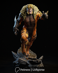 Sabretooth (X-Men) Statue - Fan Art 10 or 12 scale (231mm or 193mm) 3D Print Kit