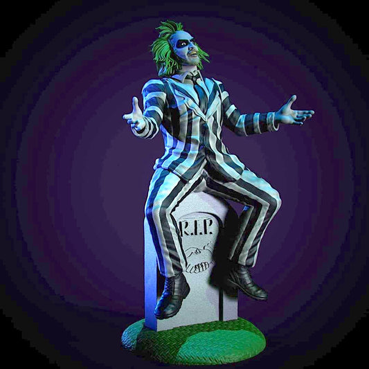 Beetlejuice 3D Printed Statue