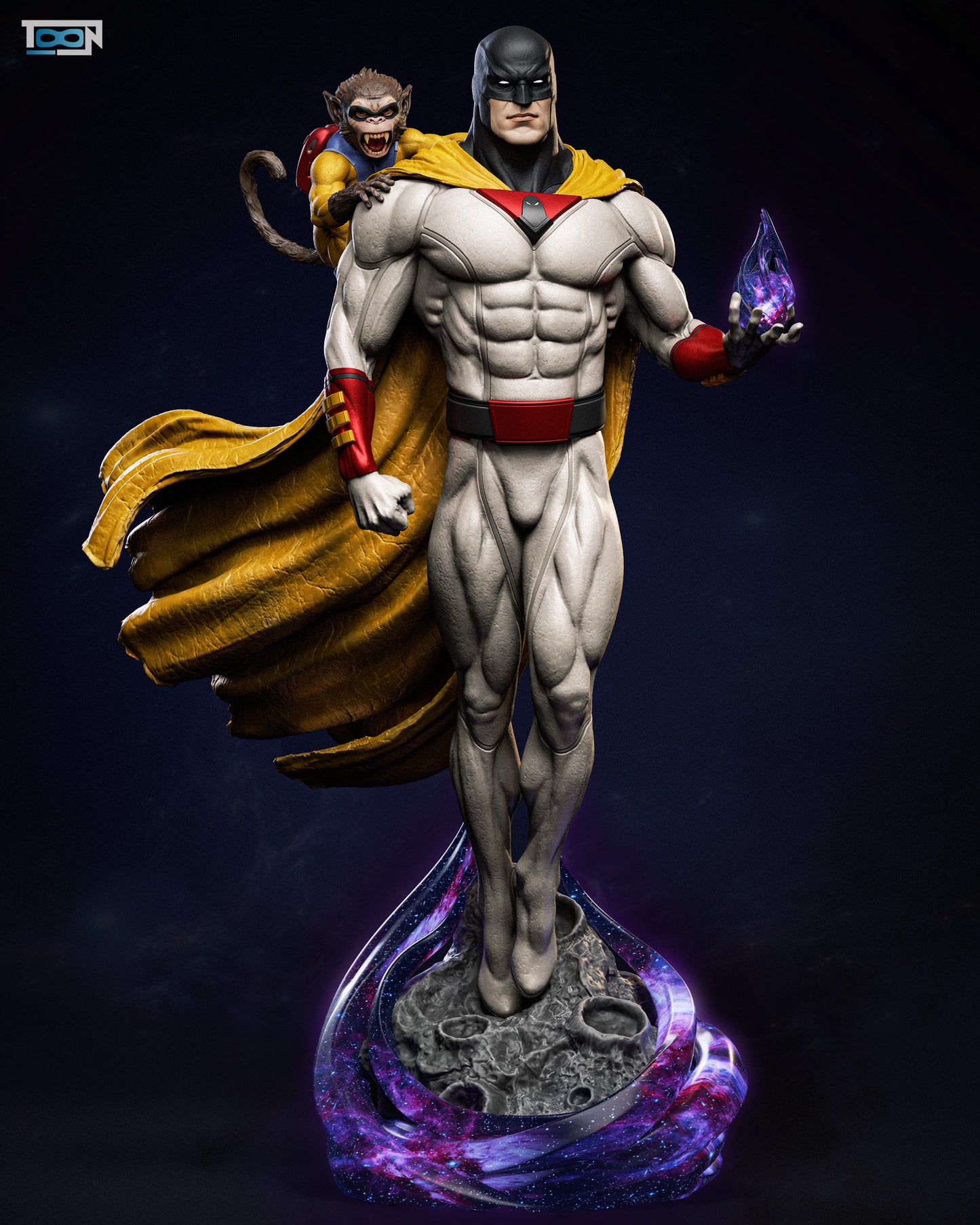 Space Ghost - 3D Printed Model Kit - 6 Scale