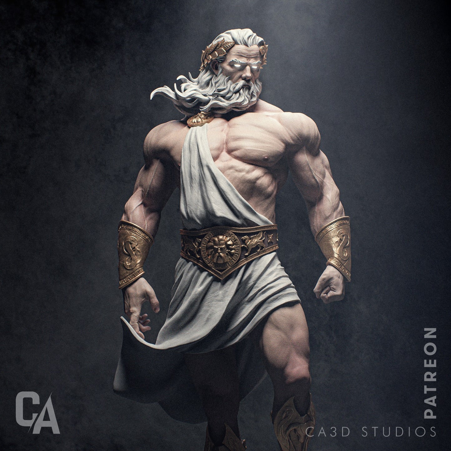 Zeus - 3D Print Statue