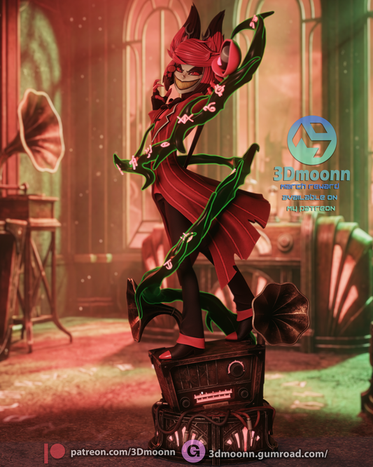 Alastor (Hazbin Hotel) - 1:6 model kit (Fan Art)