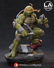 Michelangelo (TMNT) Statue - Fan Art 10 Scale (167mm) 3D Print Kit