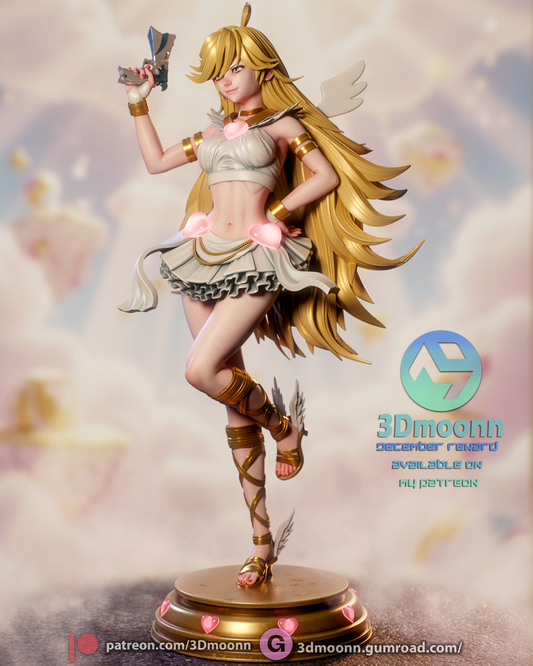 Panty (Panty & Stocking with Garterbelt) -3d Printed model kit