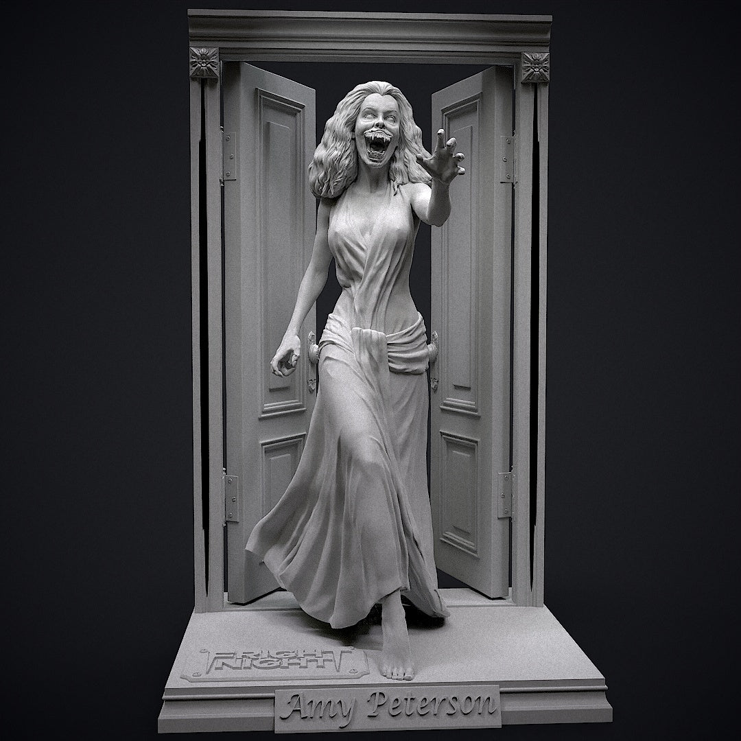 Amy Peterson - 3D Printed Statue Model kit - 290mm