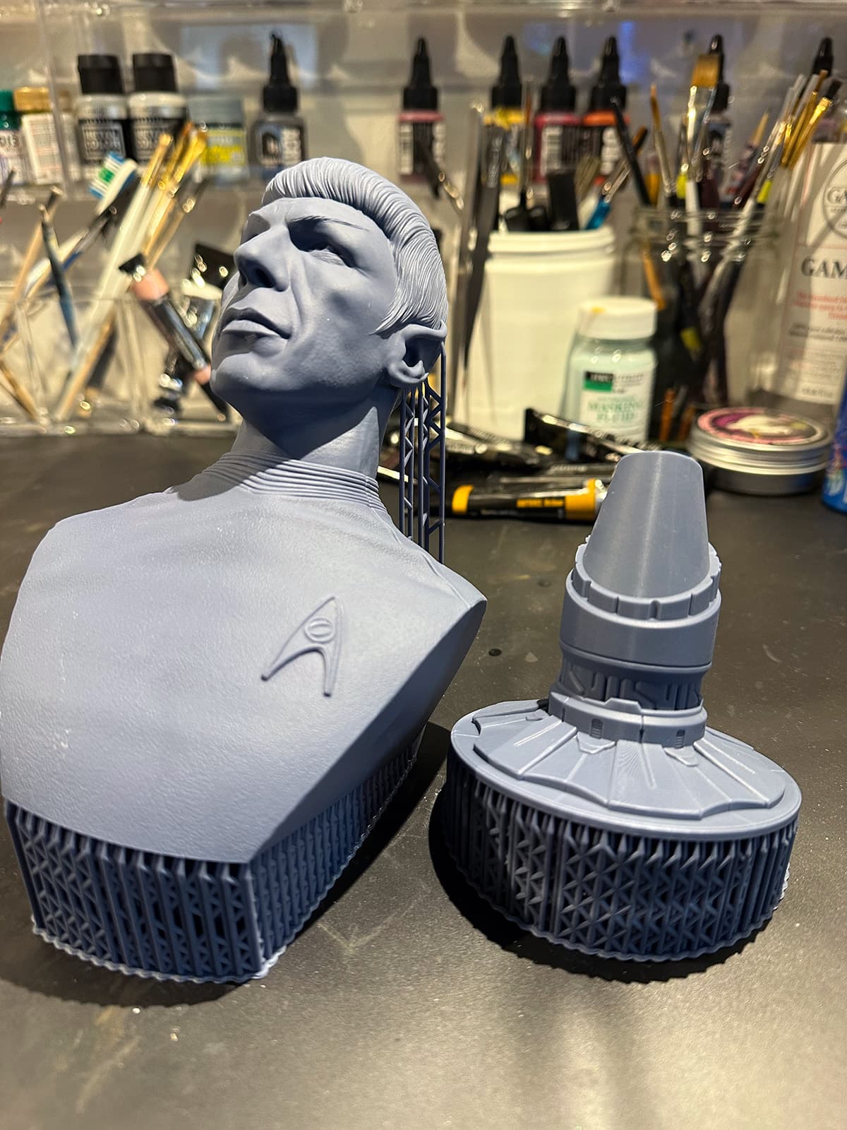 Spock (Star Trek) Bust - 133mm to 266mm 3D Print (Fan Art)