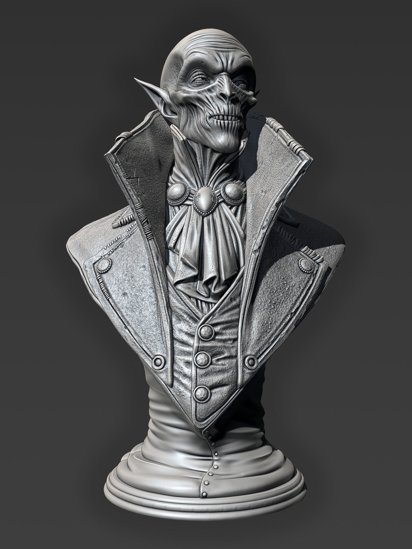 Nosferatu Bust (Fan Art) 110mm or 190mm - 3D Print