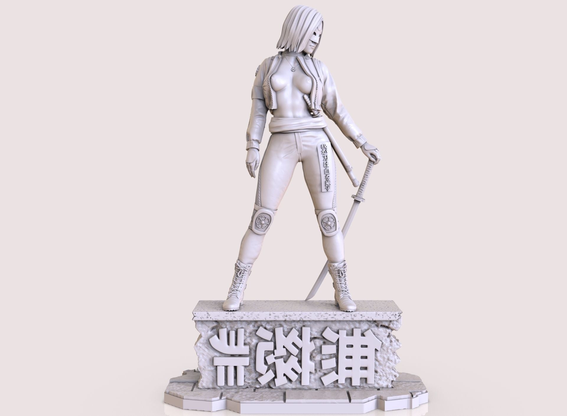 Katana (DC) 3D Print model - Fan Art - 180mm SFW/NSFW