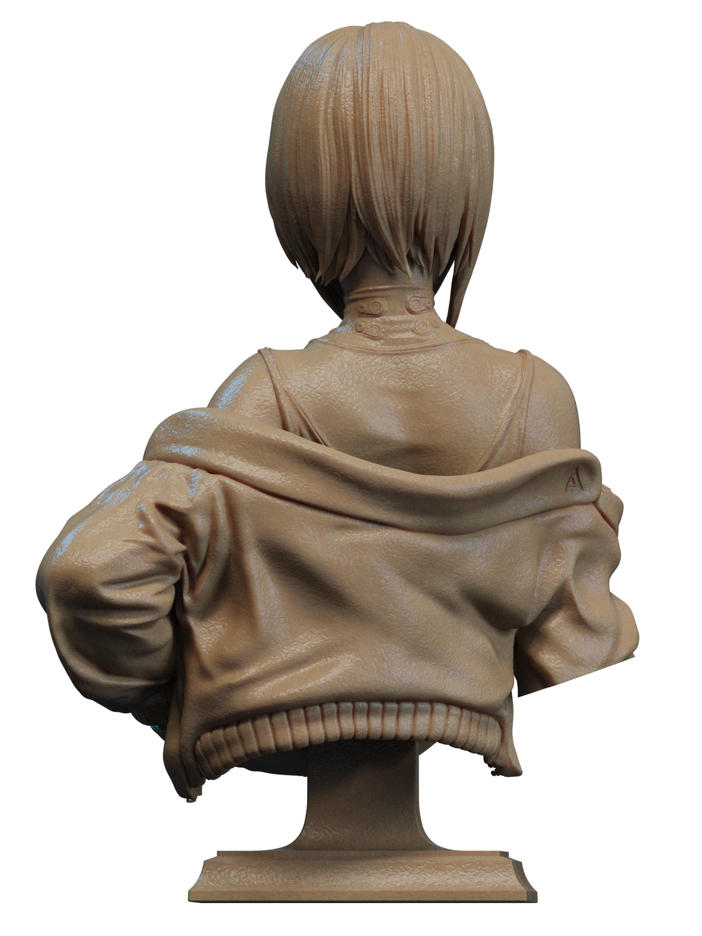 Motoko Kusangi - 3D Printed Statue and Bust