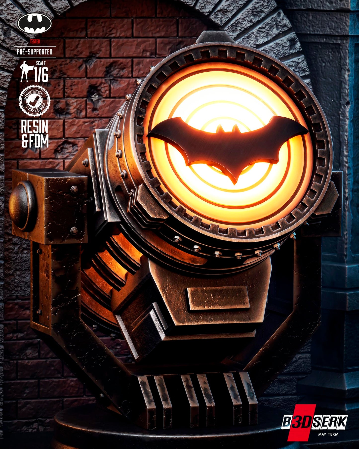 Batman Kingdom Come (Sculpt) 3D Model Kit - 12 or 6 scale (Fan Art)