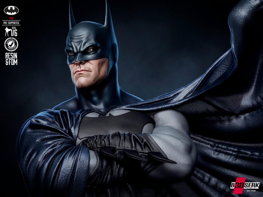 Batman Kingdom Come (Sculpt) 3D Model Kit - 12 or 6 scale (Fan Art)