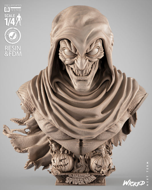 The Hobgoblin - Bust - 3d Printed Model Kit