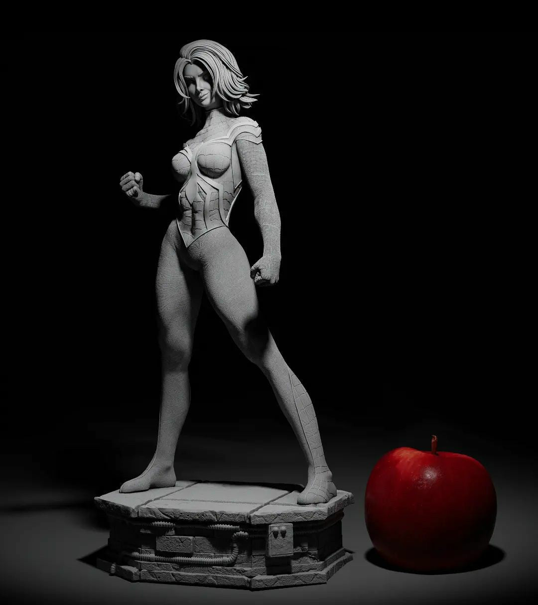 Spidergirl - 3D Printed Model Kit 6 and 9 Scale