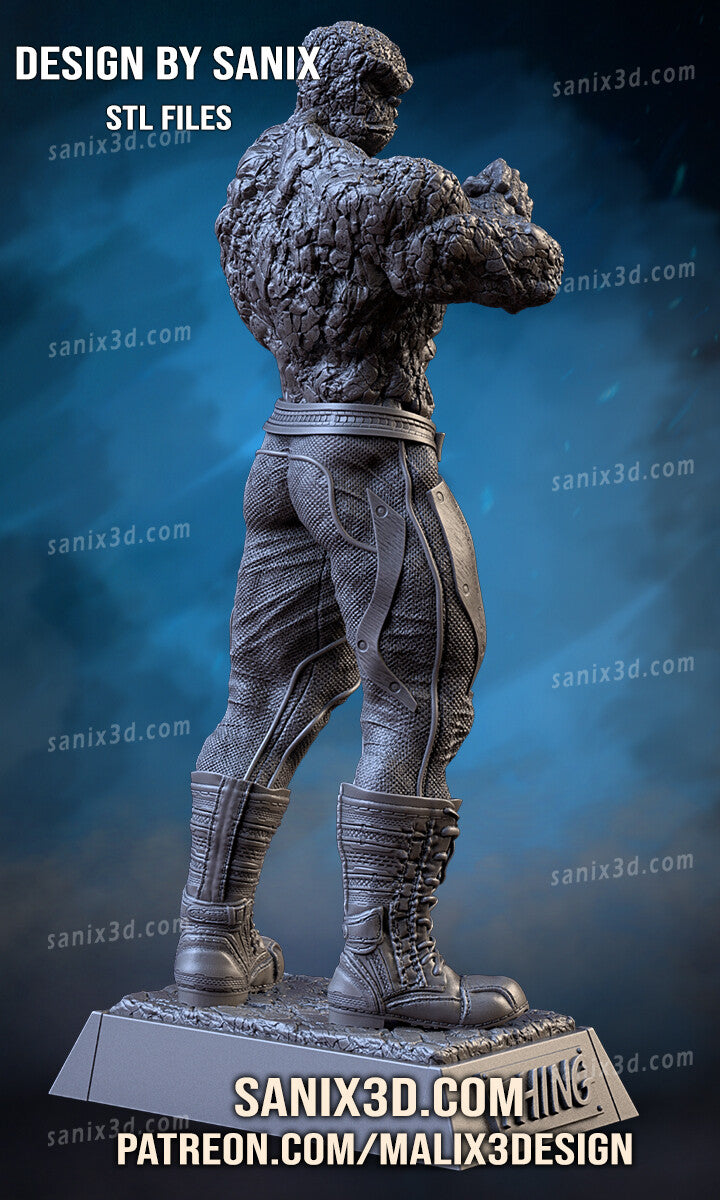 The Thing (Fantastic 4) Statue -  3D Print - Fan Art - 10 scale