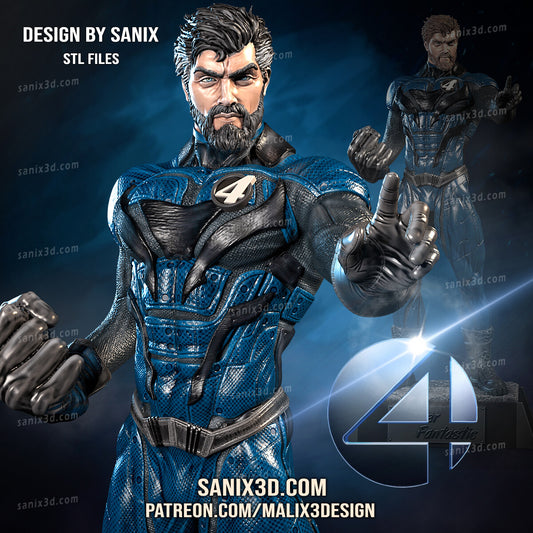 Mister Fantastic (Fantastic 4) Statue -  3D Print - Fan Art - 10 scale