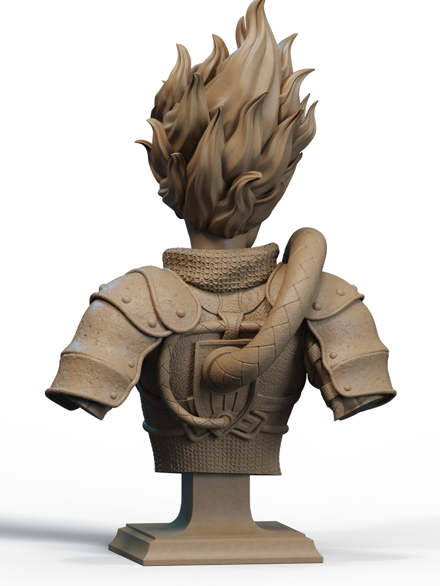 Chandra - 9 and 6 Scale 3D Printed Statue Model Kit