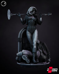 Black Canary (DC) Statue - 4 or 12 scale (480mm to 160mm) Fan Art - 3D Printed