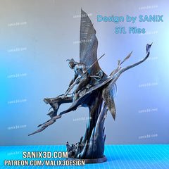 Avatar 3D Print model - Fan Art, 10 scale model kit